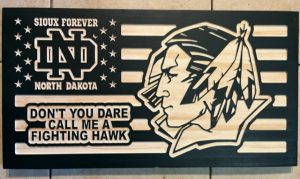 UND - DON'T YOU DARE CALL ME A FIGHTING HAWK (BLACK)