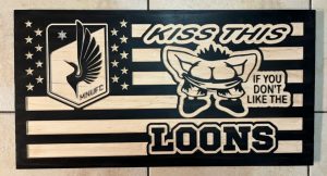 KISS THIS IF YOU DON'T LIKE THE LOONS WITH MNUFC UNION (BLACK)
